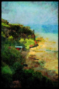 Italy visit 224058 Sirmione, Lac Garda A4 Limited Edition Watercolour Print