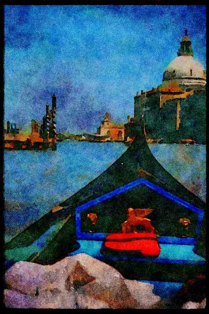 Italy visit 224076 Grand Canal, Venice A4 Limited Edition Watercolour Print