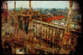 Italy visit 224077 The Cathedral, Milan A4 Limited Edition Watercolour Print