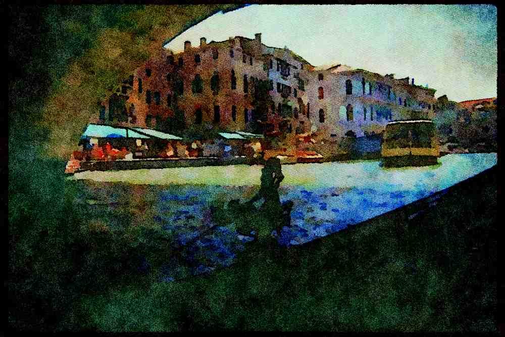 Italy visit 224091 Venice A4 Limited Edition Watercolour Print