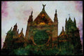 Italy visit 224092 Cathedral, Sienna A4 Limited Edition Watercolour Print