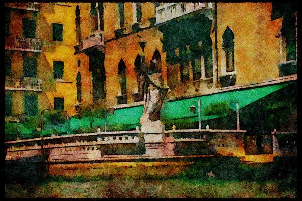 Italy visit 224093 Venice A4 Limited Edition Watercolour Print