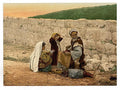 Itinerant shoemaker of Jerusalem Vintage A4 Photo Print