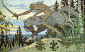 Ivan Bilibin Page 011 Fairy Art Vintage Illustration A4 Photo Print