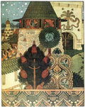 Ivan Bilibin Page 028 Fairy Art Vintage Illustration A4 Photo Print