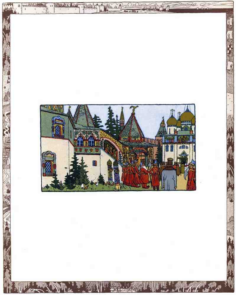 Ivan Bilibin Page 038 Fairy Art Vintage Illustration A4 Photo Print