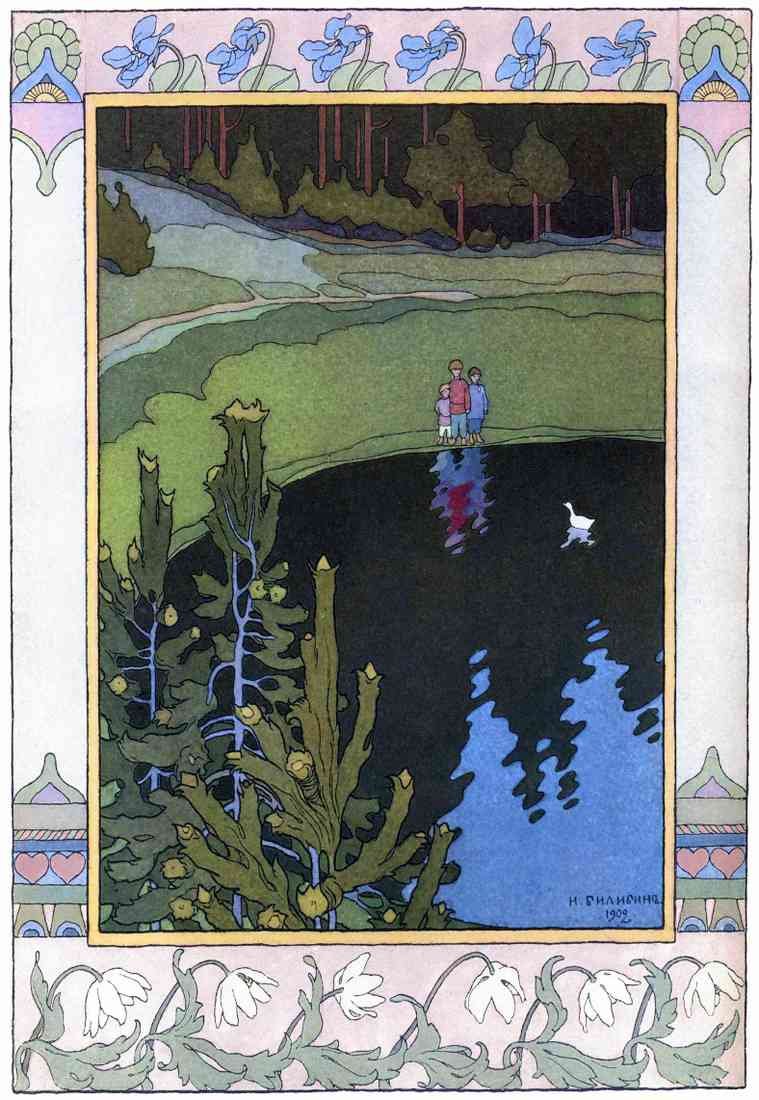 Ivan Bilibin Page 062 Fairy Art A4 Photo Print