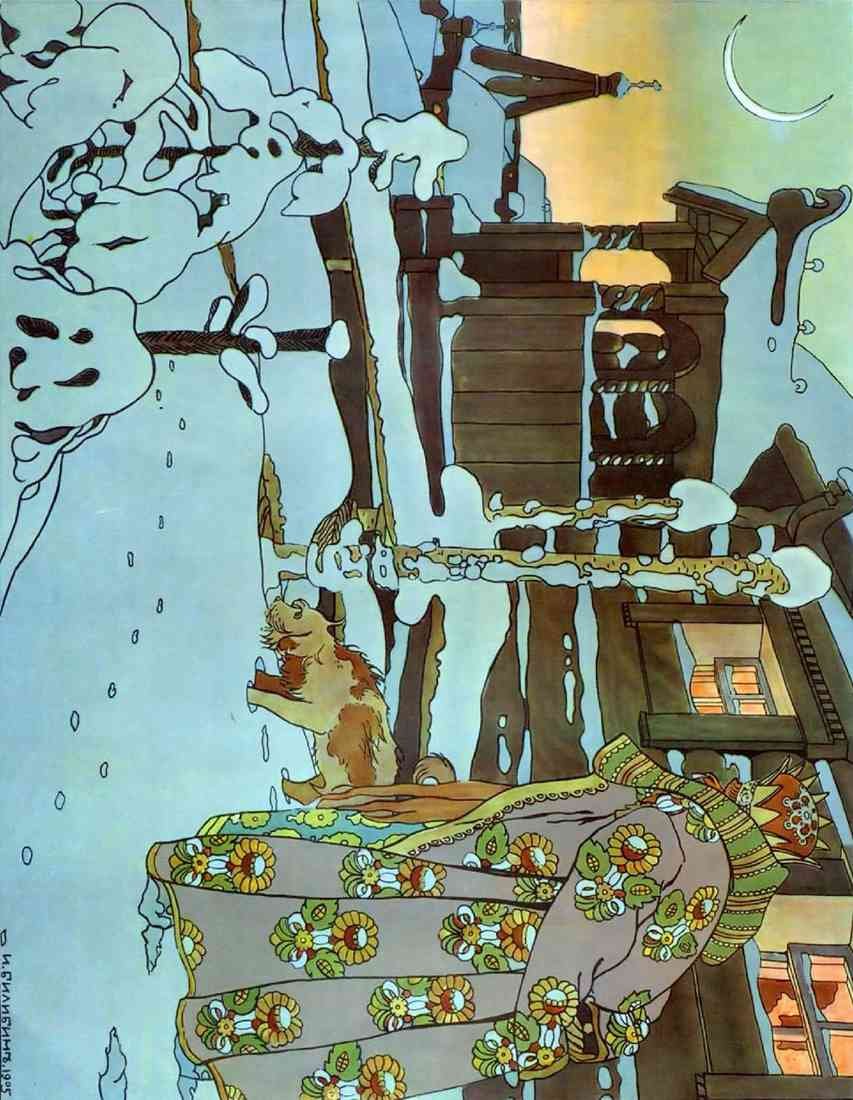 Ivan Bilibin Page 068 Fairy Art A4 Photo Print