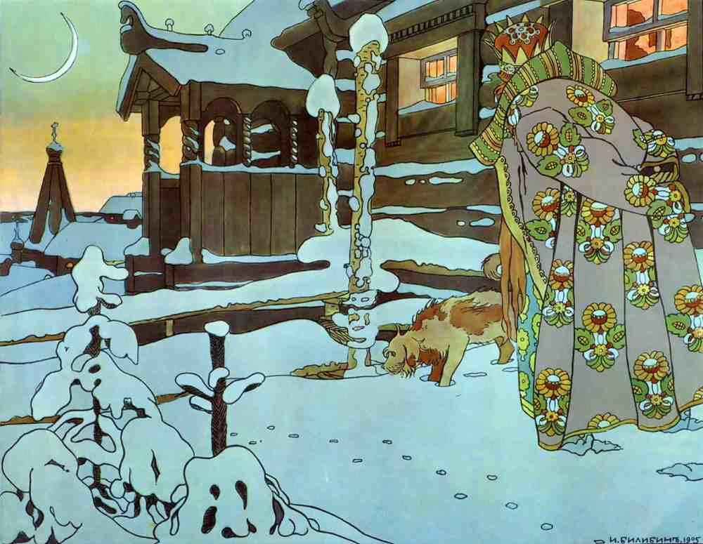 Ivan Bilibin Page 068 Fairy Art Vintage Illustration A4 Photo Print