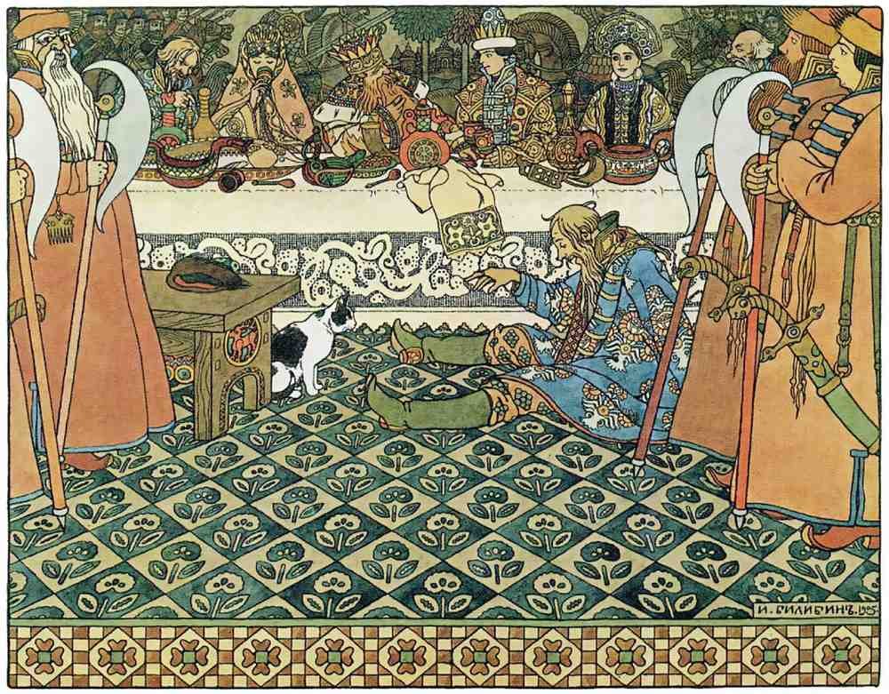 Ivan Bilibin Page 070 Fairy Art Vintage Illustration A4 Photo Print