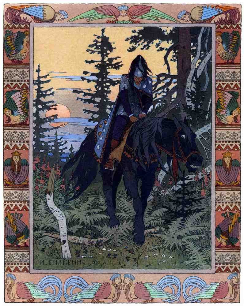 Ivan Bilibin Page 084 Fairy Art Vintage Illustration A4 Photo Print