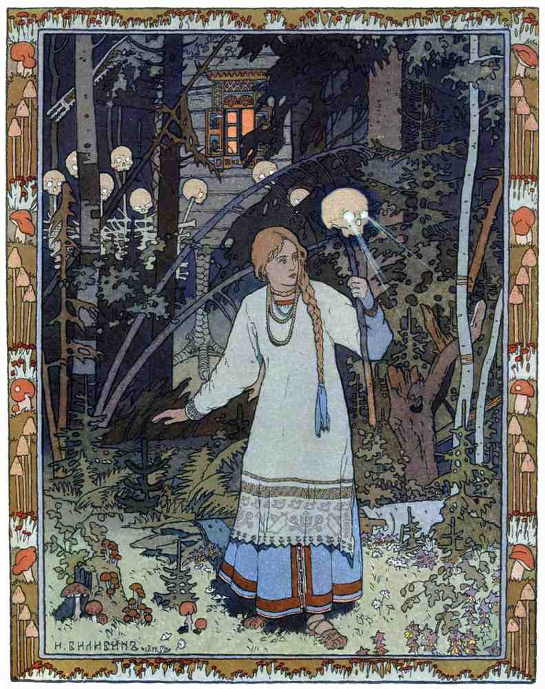 Ivan Bilibin Page 085 Fairy Art Vintage Illustration A4 Photo Print