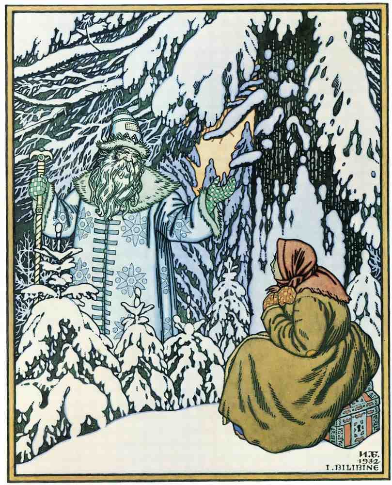 Ivan Bilibin Page 090 Fairy Art Vintage Illustration A4 Photo Print