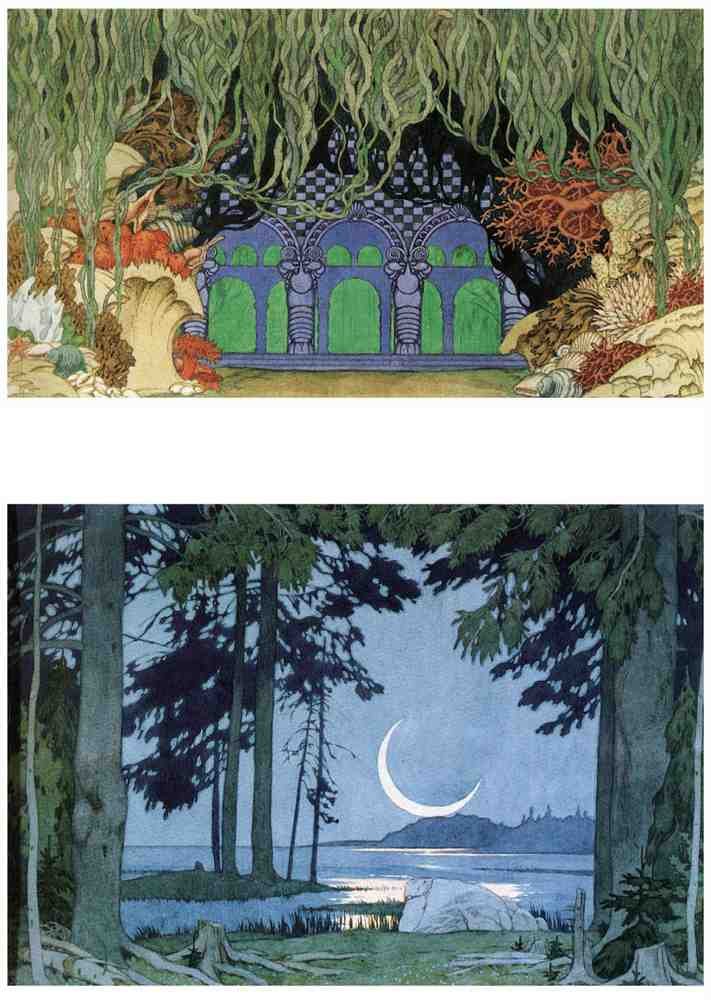 Ivan Bilibin Page 099 Fairy Art Vintage Illustration A4 Photo Print
