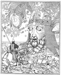 Ivan Bilibin Page 108 Fairy Art Vintage Illustration A4 Photo Print
