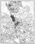 Ivan Bilibin Page 109 Fairy Art Vintage Illustration A4 Photo Print