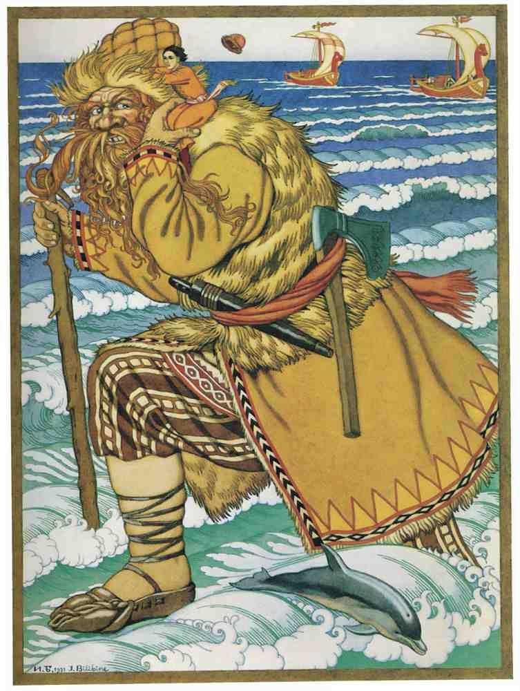 Ivan Bilibin Page 112 Fairy Art Vintage Illustration A4 Photo Print