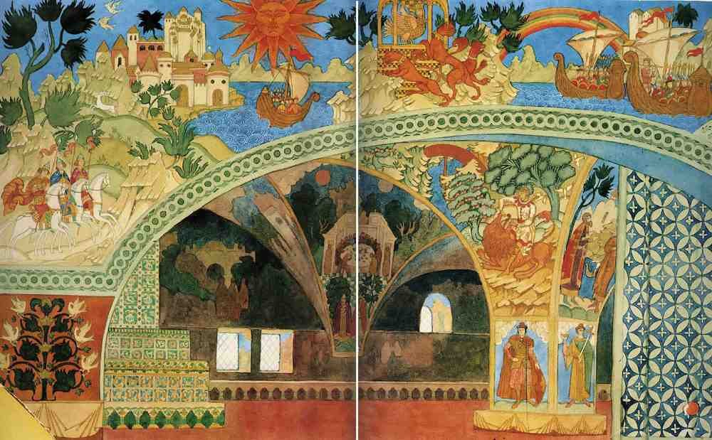 Ivan Bilibin Page 115 Fairy Art Vintage Illustration A4 Photo Print