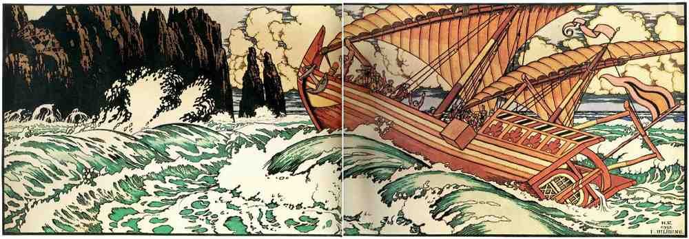 Ivan Bilibin Page 118 Fairy Art Vintage Illustration A4 Photo Print