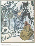 Ivan Bilibin father frost and the step daughter1 Art A4 Photo Print