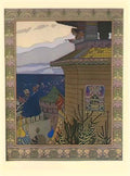 Ivan Bilibin russian fairy story white duck1 Art A4 Photo Print