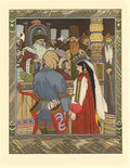Ivan Bilibin tale of prince ivan the firebird and the grey wolf 1899 4 Art A4 Photo Print