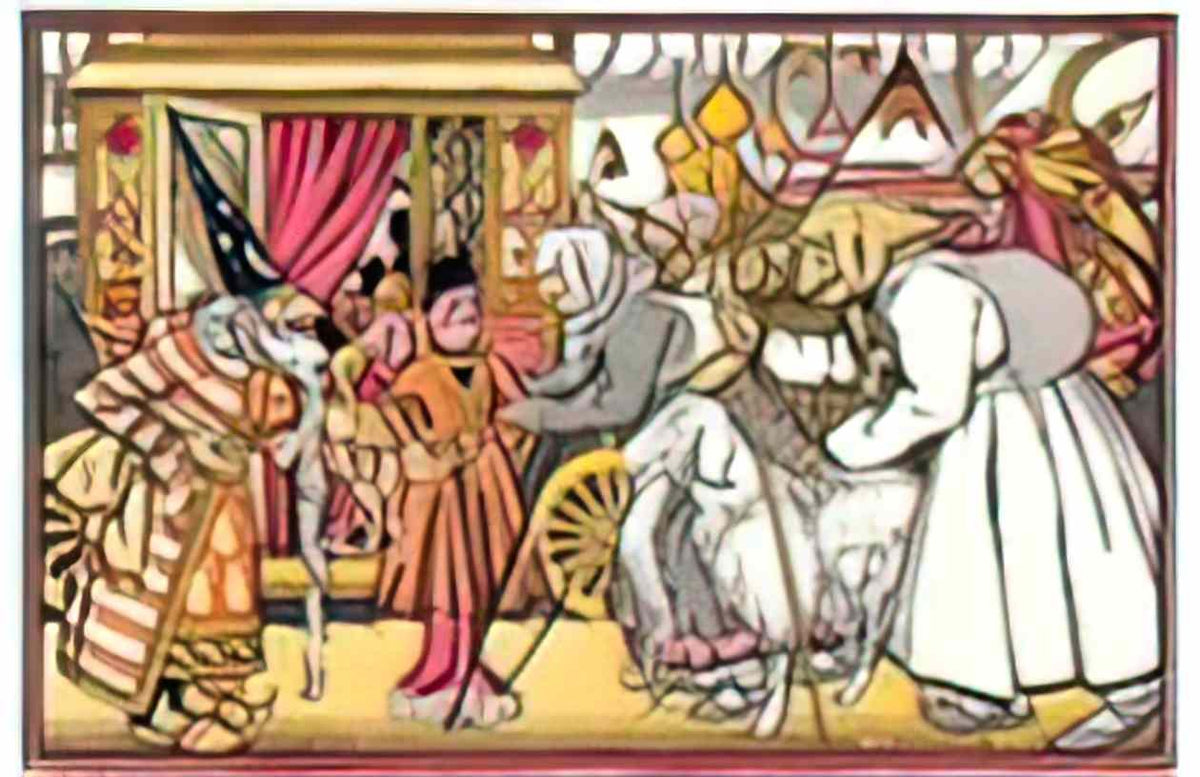 Ivan Bilibin tale wooden prince by alexander ros Art A4 Photo Print