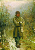 Ivan Kramskoy contemplator A4 Photo Print