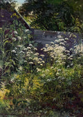Ivan Shishkin corner of overgrown garden goutweed A4 Photo Print