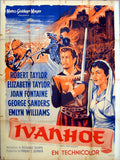 Ivanhoe Battle Castle Vintage Retro Advert Poster A4 Photo Print