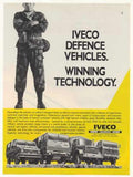 Iveco Defence Trucks Vintage Retro Advert Ads A4 Photo Print