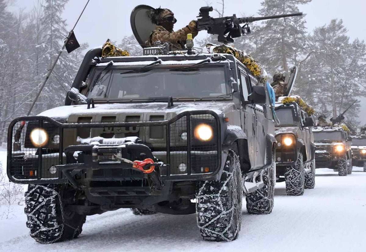 Iveco Light Multirole Vehicle Italy A4 Photo Print