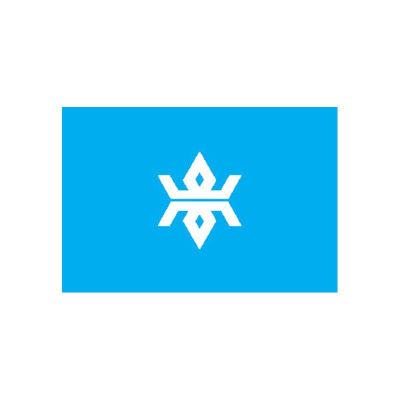 Iwate Pref Flag N2539 A4 Photo Print