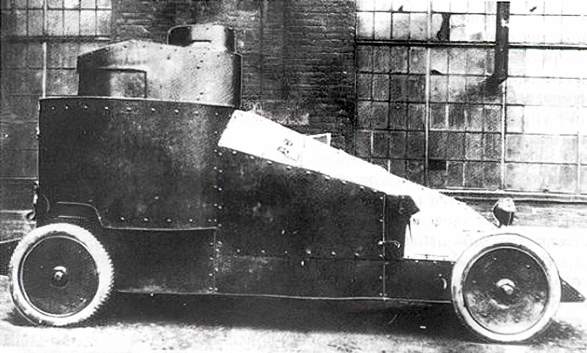 Izhorksy Mgebrov Renault Armored Car A4 Photo Print