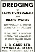 J B Carr Vintage Retro Advert Poster A4 Photo Print