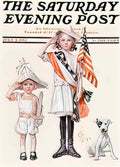 J C Leyendecker saturday evening post cover july 5 1913 Art A4 Photo Print