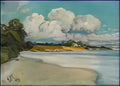 J E H MacDonald on the lake shore near bronte 1909 Art A4 Photo Print