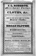 J L Roberts Vintage Retro Advert Ads A4 Photo Print