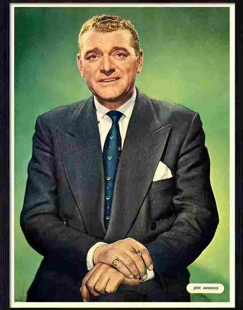JACK HAWKINS Advert A4 Photo Print