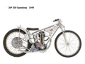 JAP 500 Speedway 1949 motorbike A4 Photo Print