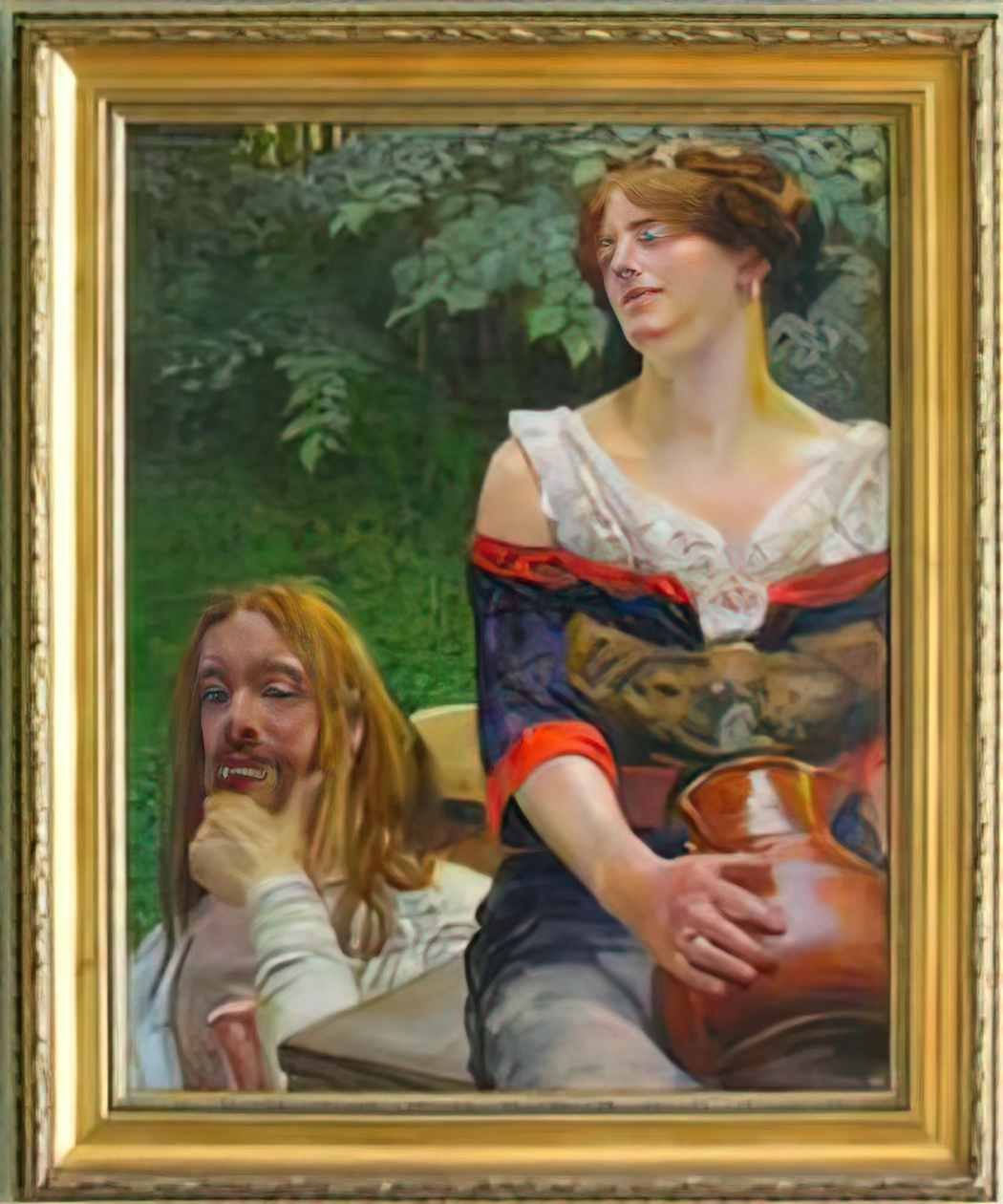 Jacek Malczewski christ and the samaritian woman Art A4 Photo Print UK