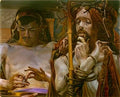Jacek Malczewski christ before pilate 1910 Art A4 Photo Print UK