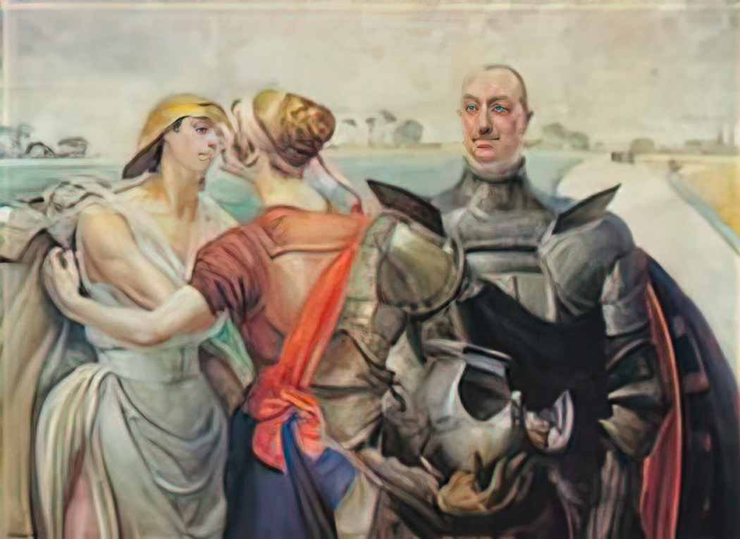 Jacek Malczewski hercules on the crossroad Art A4 Photo Print UK