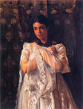 Jacek Malczewski portrait of helena marcell Art A4 Photo Print UK