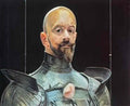 Jacek Malczewski self portrait in armour 1914 Art A4 Photo Print