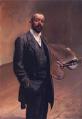 Jacek Malczewski self portrait with a palette Art A4 Photo Print UK