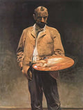 Jacek Malczewski self portrait with palette Art A4 Photo Print UK