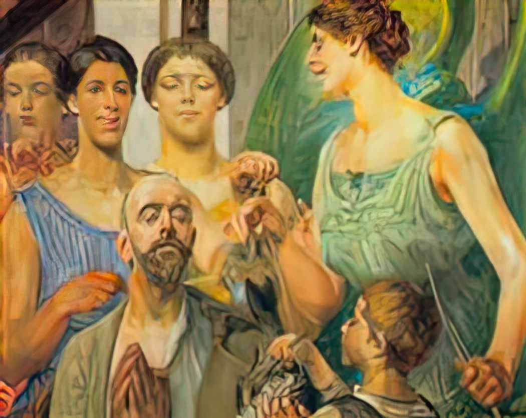 Jacek Malczewski tobiah and the fates Art A4 Photo Print UK