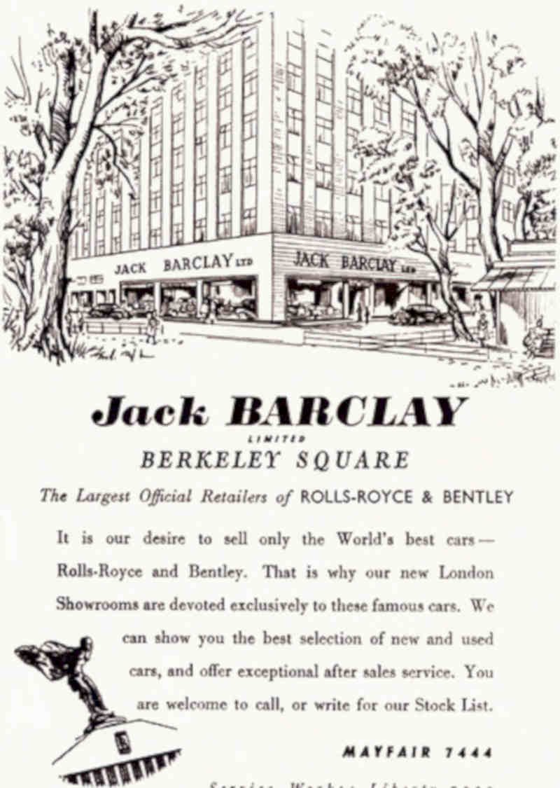 Jack Barclay Rolls Vintage Retro Advert Poster A4 Photo Print