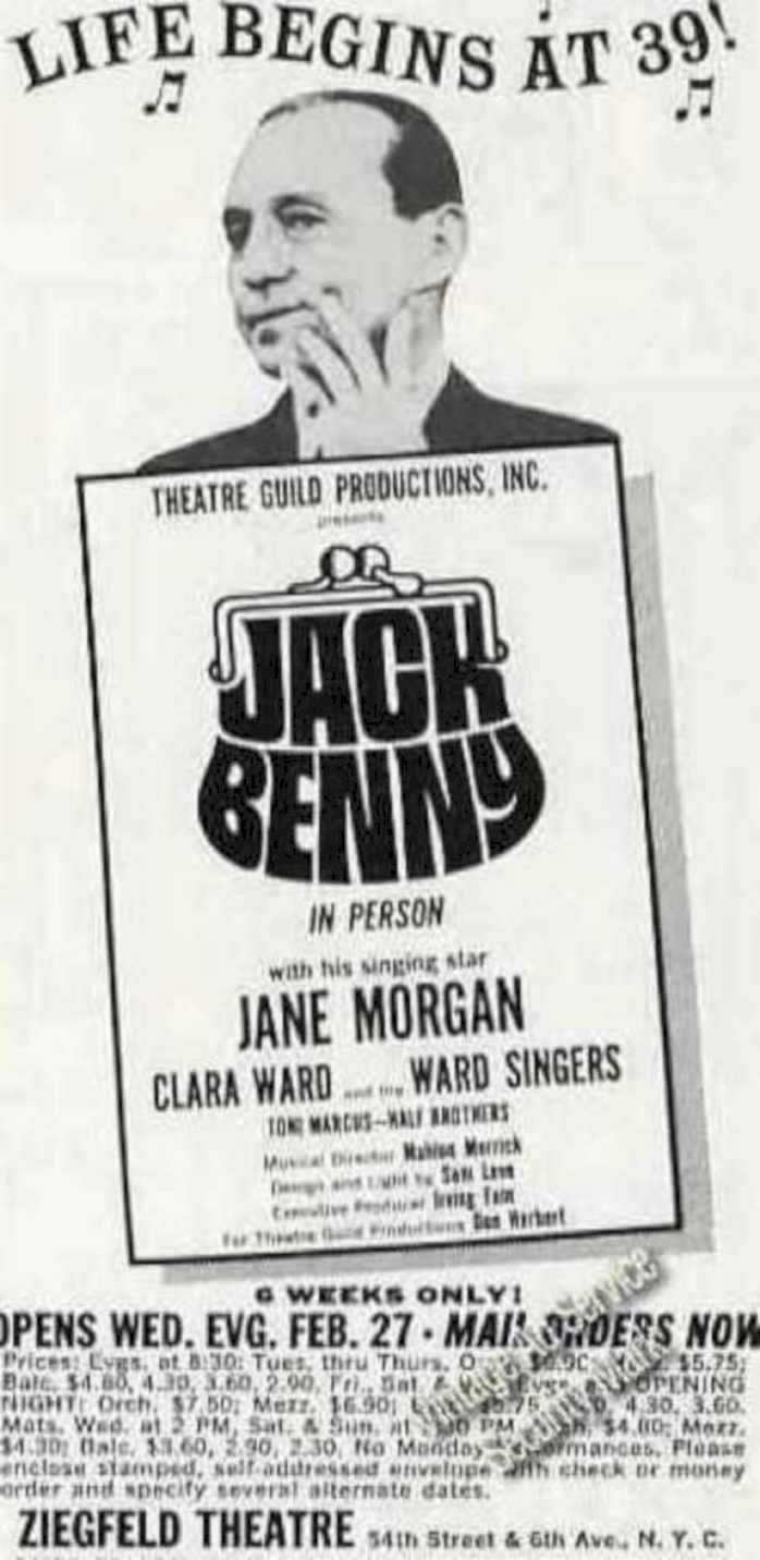 Jack Benny Show Vintage Retro Advert Ads A4 Photo Print